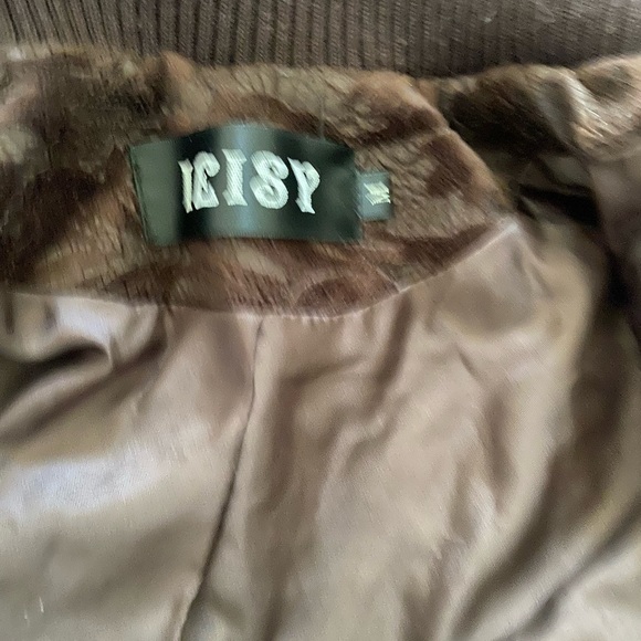 Sleeveless Jacket with fur hoodie - Picture 10 of 11